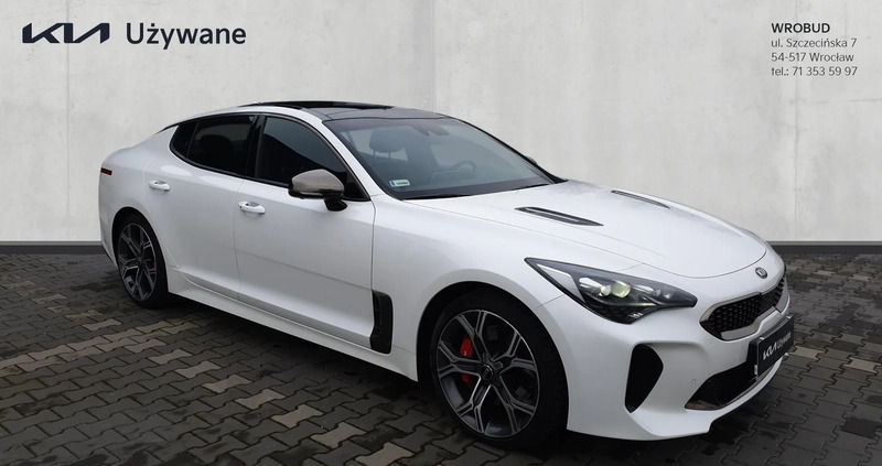 Kia Stinger cena 182900 przebieg: 49580, rok produkcji 2020 z Wrocław małe 352